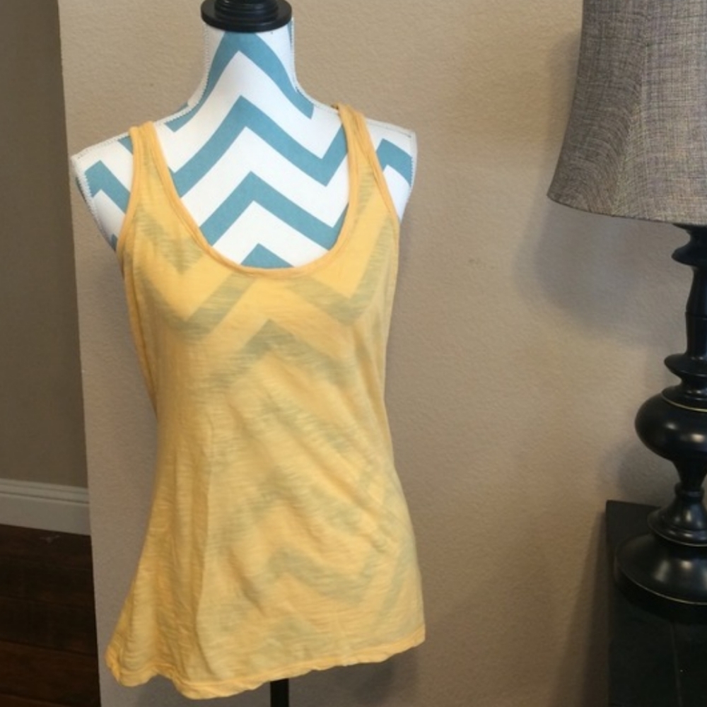 Yellow LF tank by Emma and Sam Size Small